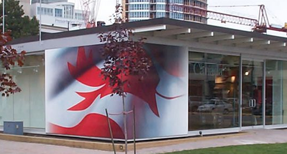 Exterior of Canada Place Pavilion